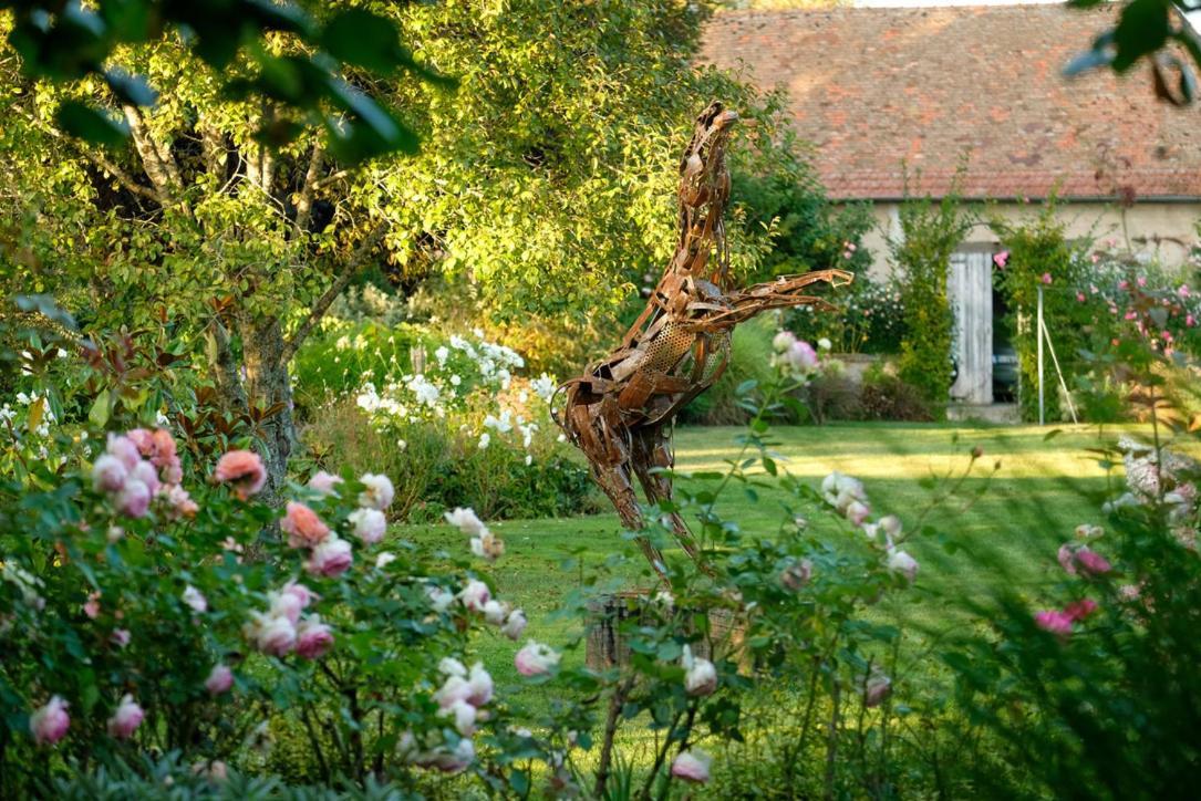 Bed and Breakfast Les Jardins des Soussilanges à Céron Extérieur photo